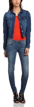 Esprit edc by Women's 024CC1G027 Denim Long Sleeve Jacket
