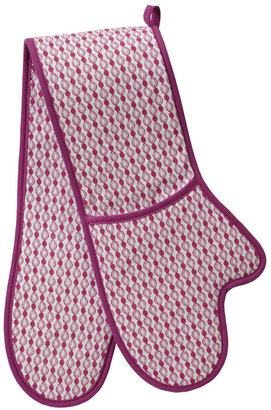Sophie Conran Pips Print Pink Double Oven Glove Small Pips