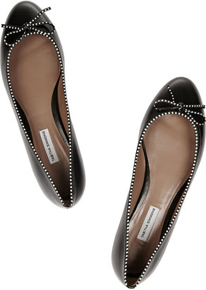 Tabitha Simmons Coco leather ballet flats