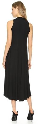 Donna Karan Sleeveless Dress with Draped Pocket