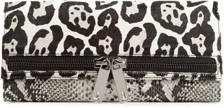 Ted Baker LIONE Exotic zip clutch