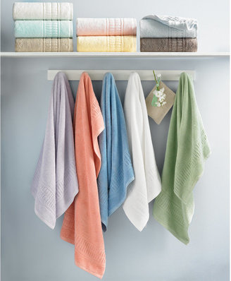 Martha Stewart Collection CLOSEOUT! Collection Plush Bath Towel Collection, 100% Cotton, Created for Macy's