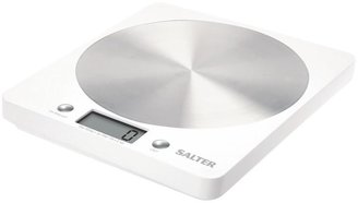 Salter Disc Electronic Scale - White
