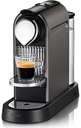 Nespresso Krups Citiz coffee machine titanium
