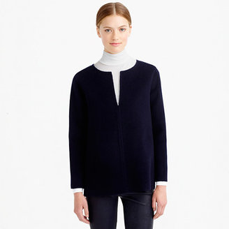 J.Crew Collection double-face cashmere top