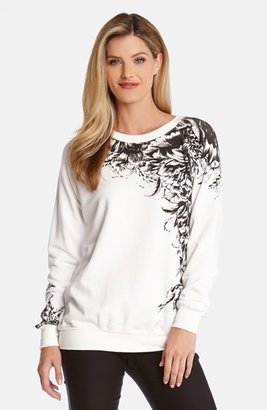 Karen Kane 'Blooming Flower' Sweatshirt