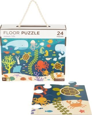 Petit Collage Ocean Life" Floor Puzzle
