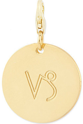 Anna Lou Gold plated capricorn disk charm