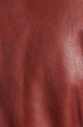 Bernardo Four-Pocket Leather Jacket (Regular & Petite)