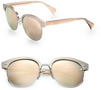 Oliver Peoples Shaelie 55MM Round Sunglasses