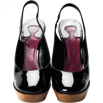 Chloé Black Patent leather Heels