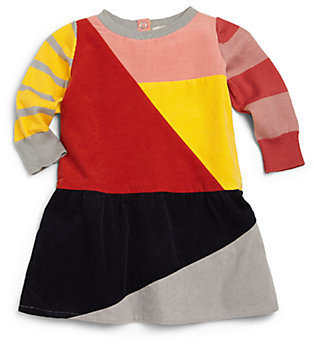 Stella McCartney Infant's Colorblock Corduroy Dress