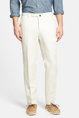 Incotex 'Benn' Linen & Cotton Trousers