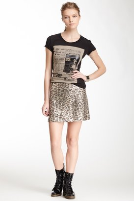 Love Moschino Sequin A-Line Mini Skirt