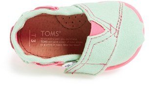 Toms 'Bimini - Tiny' Slip-On (Baby, Walker & Toddler)