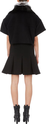 Fendi Dropwaist Pleated Skirt