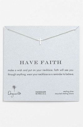 Dogeared 'Reminder - Faith' Boxed Pendant Necklace