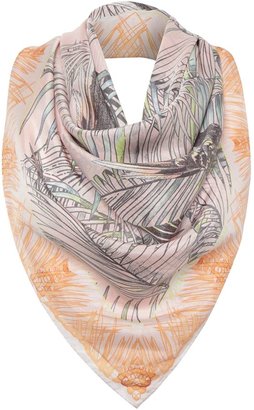 Matthew Williamson Song bird silk square scarf