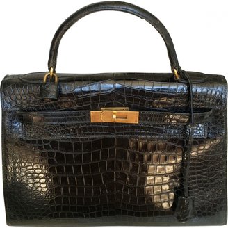 Hermes Kelly 32 cm croco handbag
