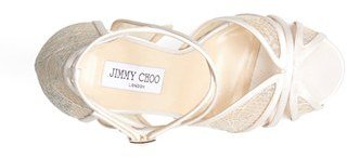 Jimmy Choo 'Fayme' Lace Platform Sandal