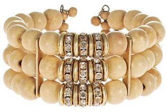 Catherine Stein Three-Row Cuff Bracelet