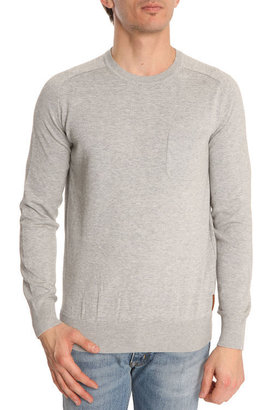 Ben Sherman Pocket Grey Sweater