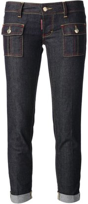 DSquared 1090 DSQUARED2 cropped skinny jeans