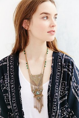 Urban Outfitters Enlightened Triangle Bib Necklace