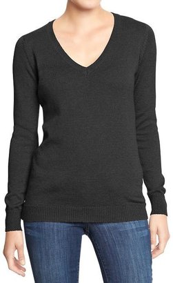 Old Navy Women's Classic V-Neck Sweaters