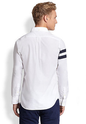 Gant Cotton Varsity Stripe Sportshirt