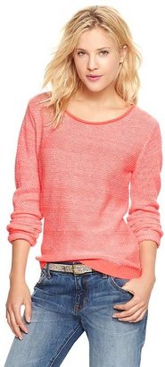 Gap Reverse-stitch sweater
