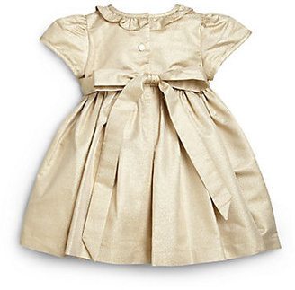 Baby CZ Infant's Two-Piece Metallic Dress & Bloomers Set