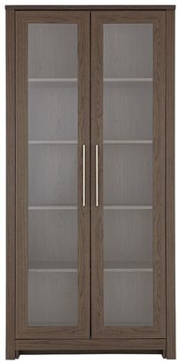 Consort Furniture Limited New Altima Glass 2 Door Bookcase