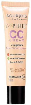 Bourjois 123 Perfect CC Cream Foundation Lightweight 34 Tan 30ml