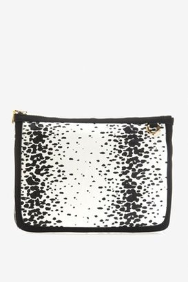 French Connection Oversize Flat Clutch