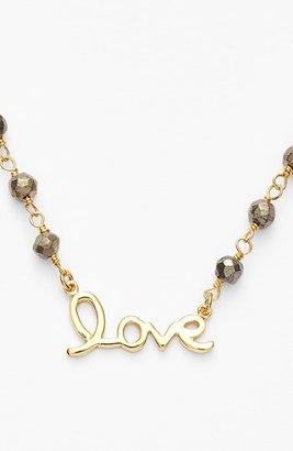 Argentovivo 'Love' Frontal Necklace