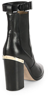 Reed Krakoff Oxford Leather Ankle Boots