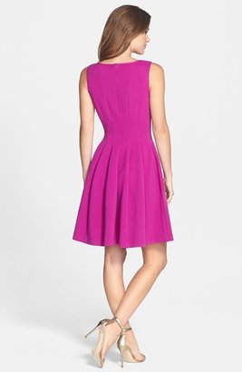 Betsey Johnson Textured Fit & Flare Dress