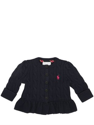 Ralph Lauren Childrenswear - Cable Knit Heavy Cotton Cardigan