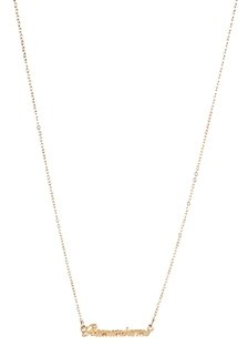 ASOS Remember Me Necklace - Gold