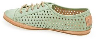 Frye 'Teagan Low' Perforated Leather Lace-Up