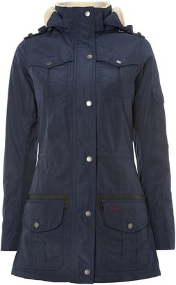Barbour Exclusive hull funnel neck hooded jacket