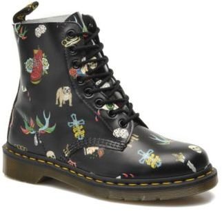 Dr. Martens Women's Pascal W Lace-up Ankle Boots in Black