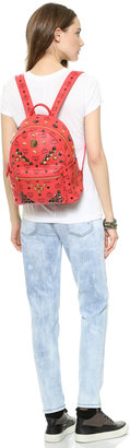 MCM Small Stark Studded Backpack