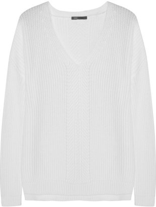Vince Ribbed cotton sweater