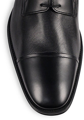 Bally Perforated Oxfords