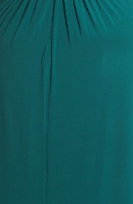 Alex Evenings Embellished Keyhole Detail A-Line Gown (Plus Size)