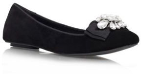 Miss KG Black 'Monsieur' Flat Court Shoe