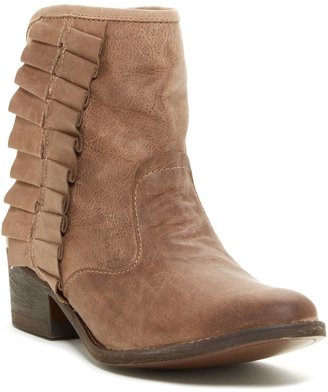 Betsey Johnson Seal Ruched Ankle Boot