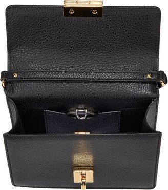 Dolce & Gabbana Rosalia Mini Trunk Crossbody Bag-Black